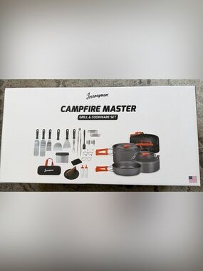 Journeyman Campfire Master Grill & Cookware Set